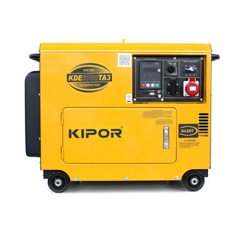 Kipor, KDE6700TA3, diesel aggregaat generator
